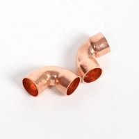 High Quality 90 Degree Copper Pipe Elbow/air Conditioner Copper Pipe Fittings/copper Pipe Fittings